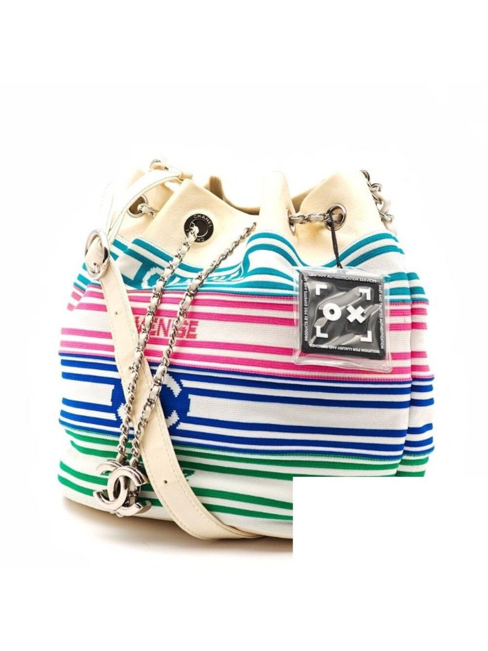 Chanel Vevarnish Biarritz Drawstring Shoulder Bag